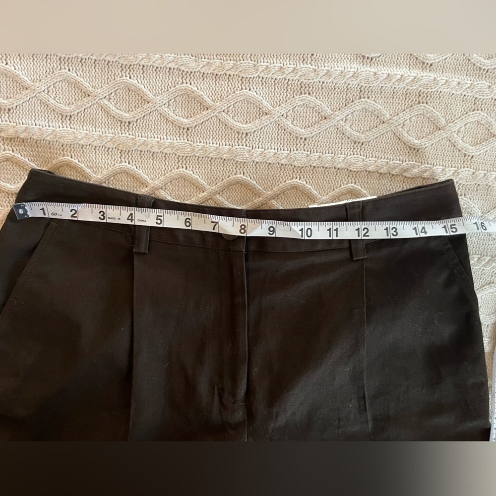 Ann Taylor NEW Dark Brown Dress Shorts Women’s Size 8 - Picture 3 of 12